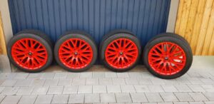 Ford Mustang GT wheelset