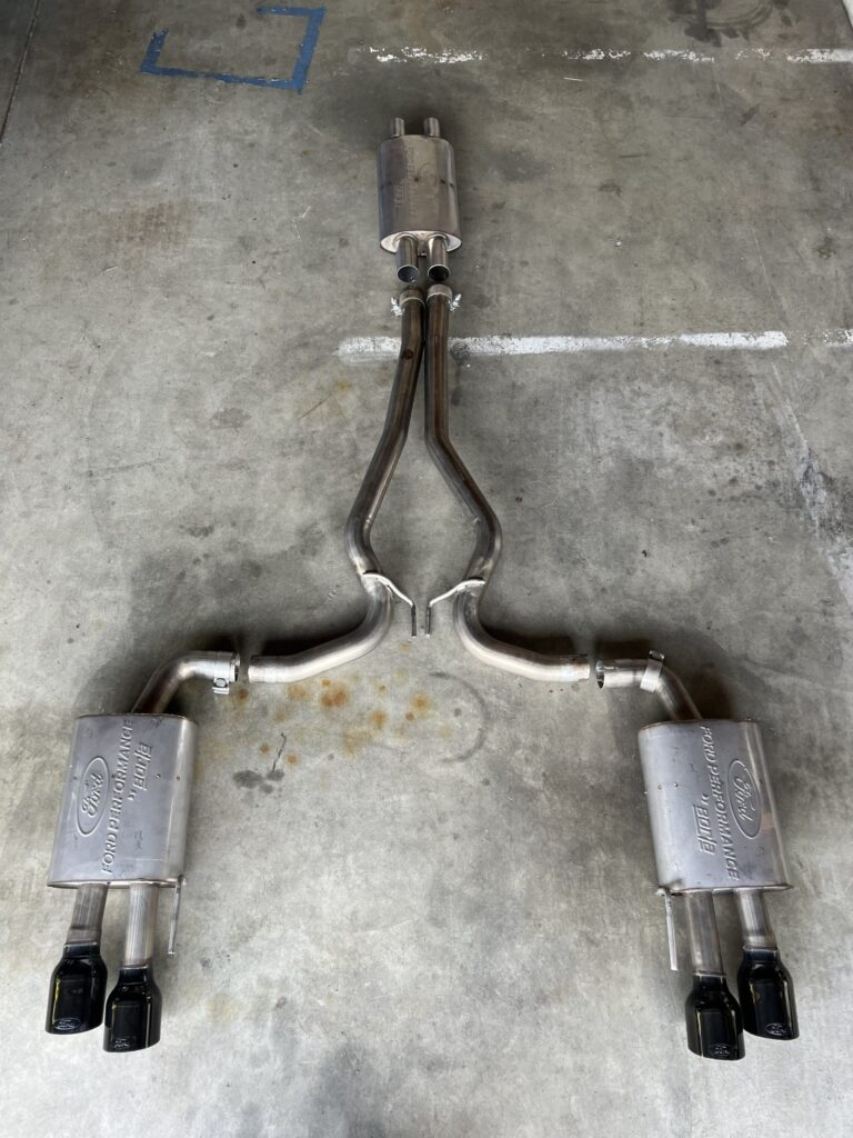 Ford performance Borla touring exhaust