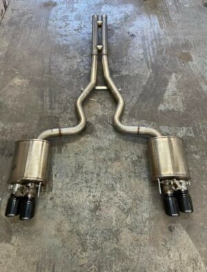 2018+ Mustang Corsa active catback exhaust with double H-PIPE