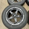 CHROME LIP VMS DRAG PACK WHEELS 17×10 REARS, WITH ET STREET R TIRES