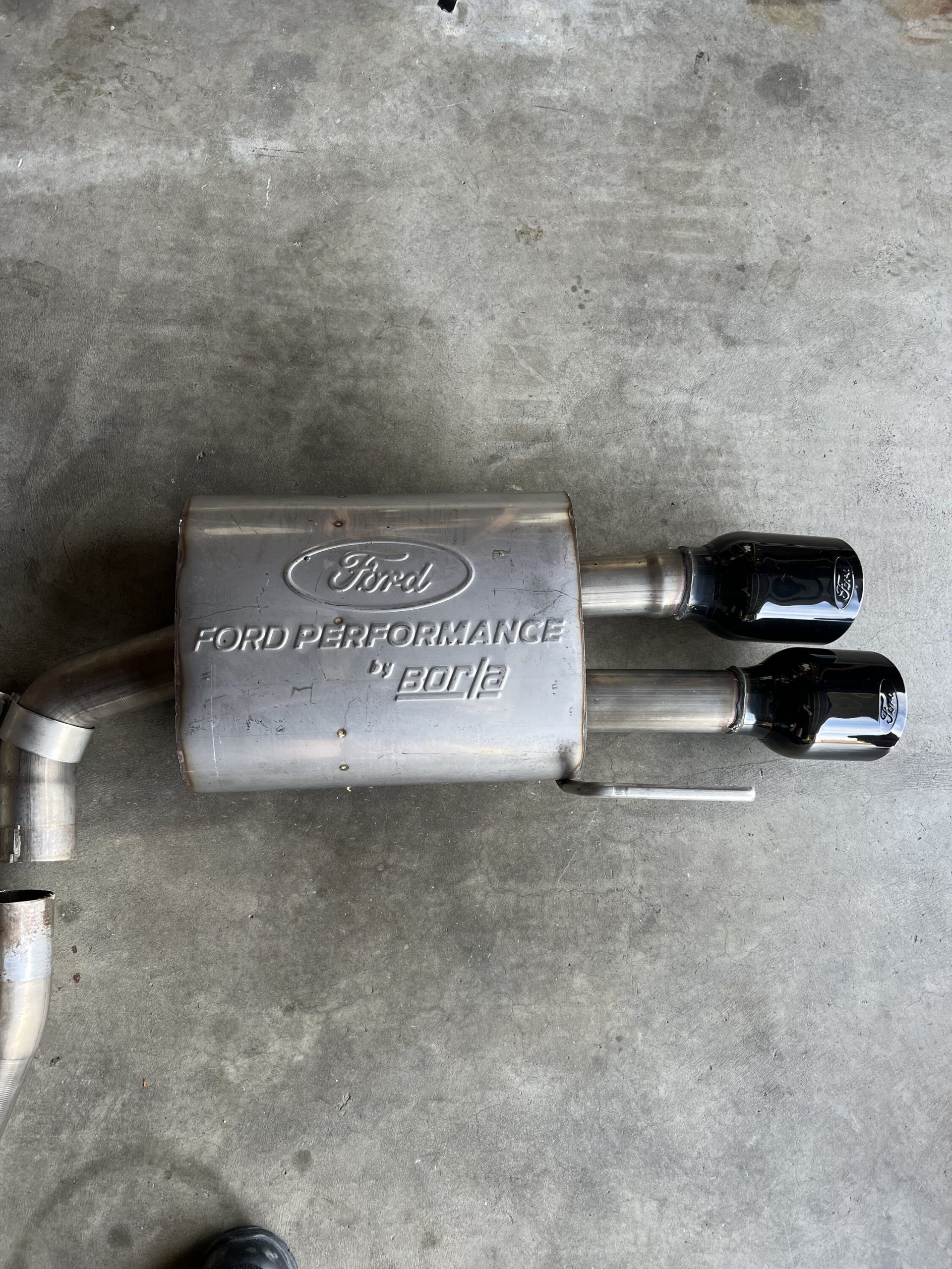 Ford performance Borla touring exhaust