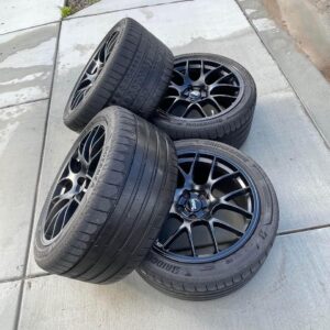 Apex EC-7s wheels for Mustang