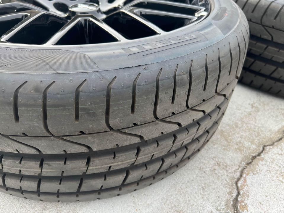 New Ford Mustang Performance Pack Wheels 19” New Pirelli Tires Rines Nuevos Oem Rims Staggered