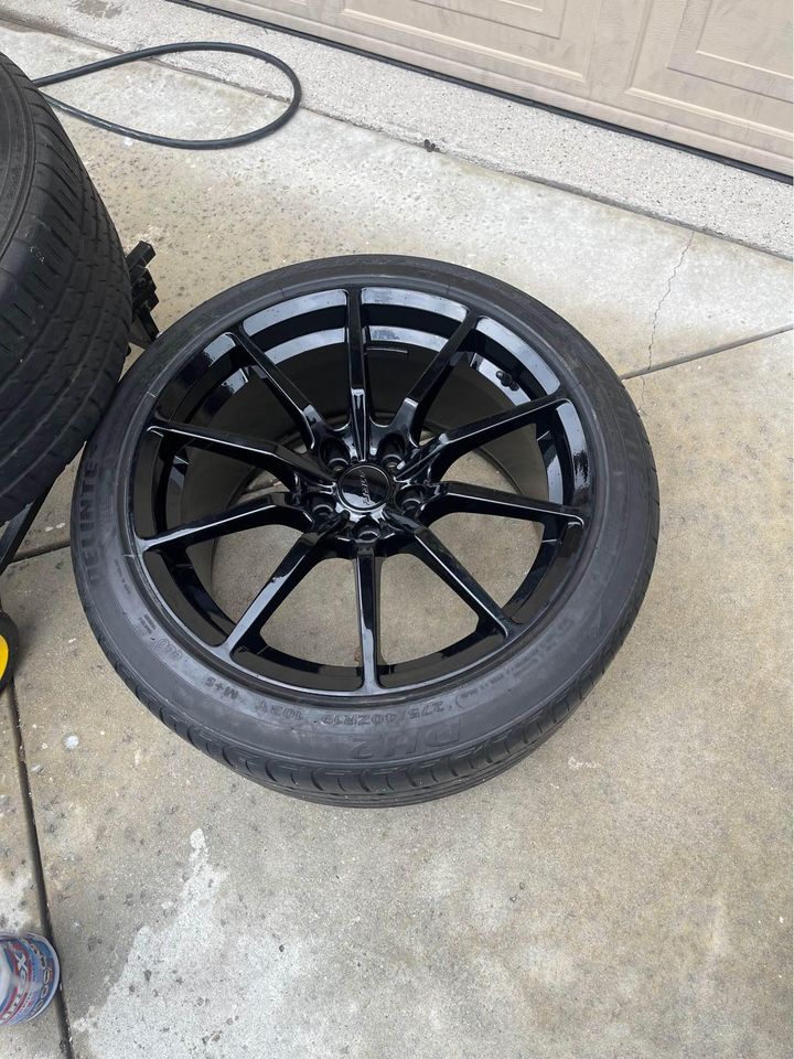 Mustang Gt350 Style Wheels And Tires