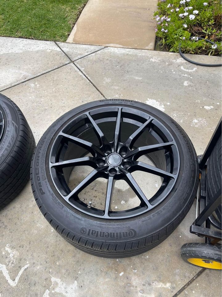 Mustang Gt350 Style Wheels And Tires