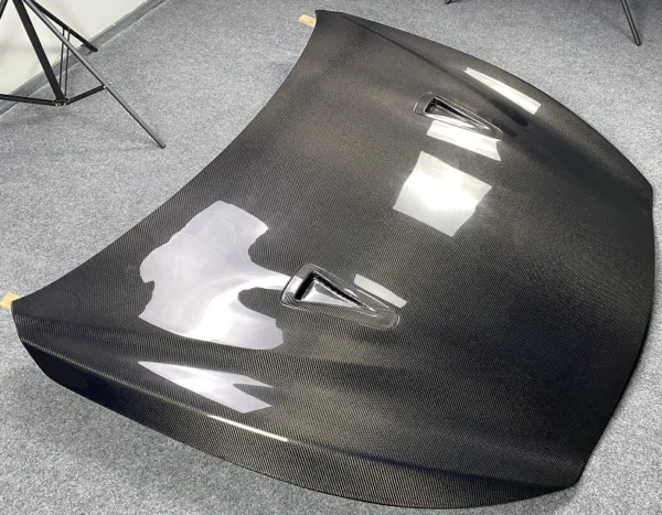 Infiniti Q50 carbon fiber fenders and hood