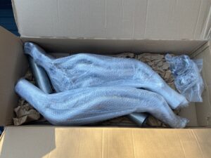New in box set of Stainless Power headers for a 2015-2020 5.0L Mustang,