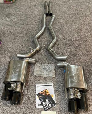Borla ATAK Cat-Back (Active) w/Black Chrome Tips Brand New