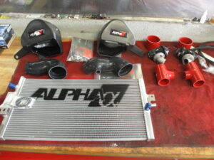 AMS heat exchanger and intake