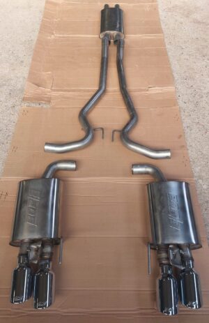 BORLA TOURING stainless steel complete system Ford Mustang GT from 2018