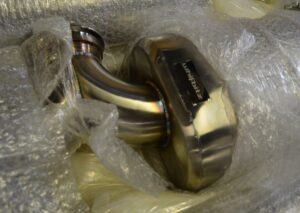 Nissan GTR R35 Whifbitz 4 inch FA exhaust system Y Pipe New OVP