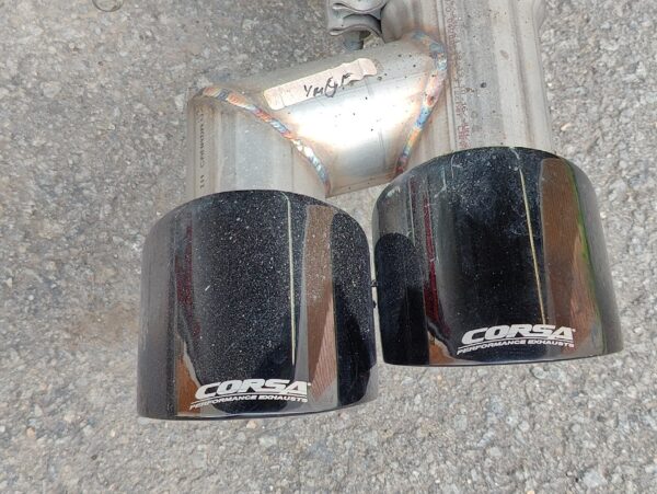 Corsa Xtreme Cat-Back Exhaust with Black Quad Tips