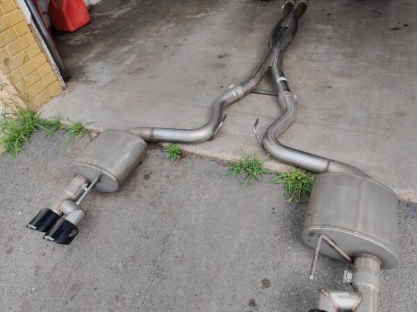 Corsa Xtreme Cat-Back Exhaust with Black Quad Tips