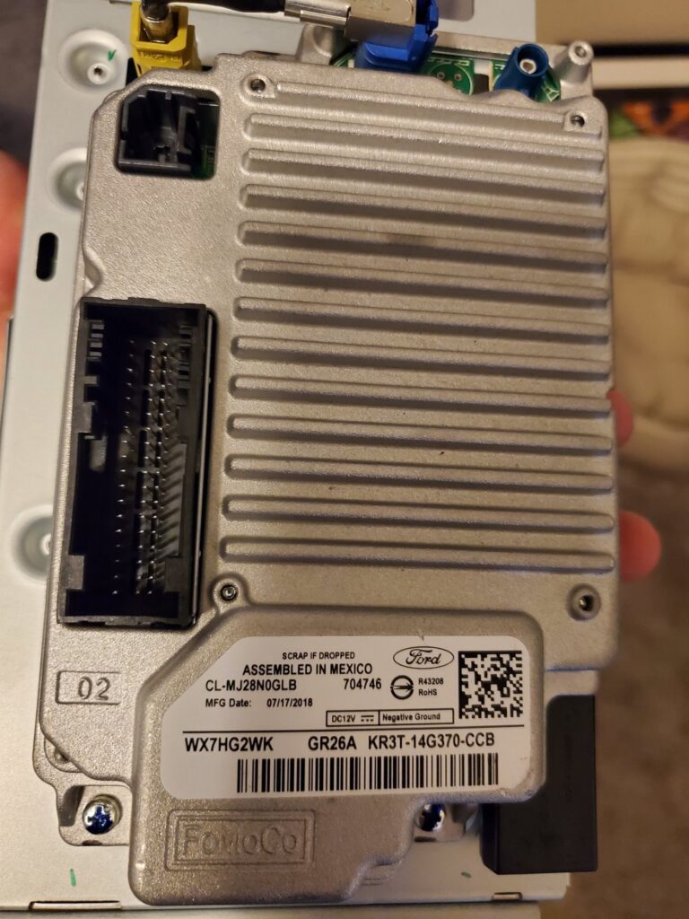 photo_2023-02-06_09-18-03 2019 Navigation Nav APIM and Screen and FCIM Recaro Front 8 Inch Bezel 3.4 software and NA119 Maps