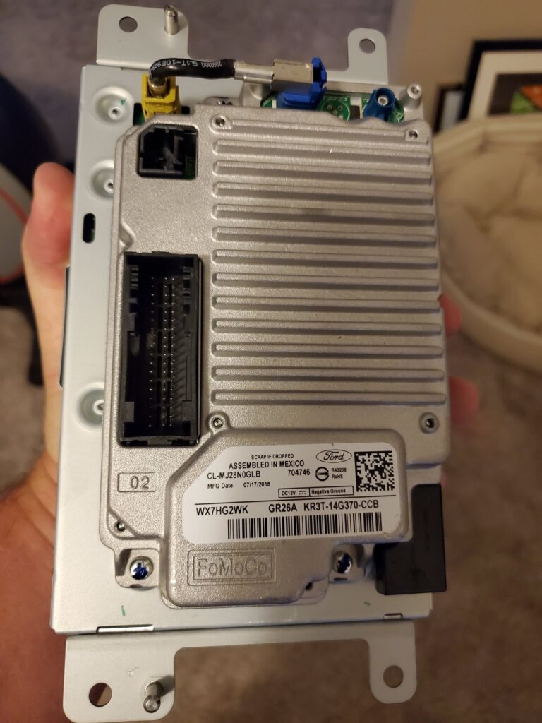 photo_2023-02-06_09-18-06 2019 Navigation Nav APIM and Screen and FCIM Recaro Front 8 Inch Bezel 3.4 software and NA119 Maps