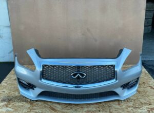 INFINITI Q60 2017-2022 OEM FRONT BUMPER COVER W/ PDC SENSORS ASSEMBLY