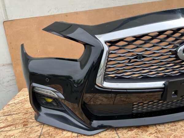photo_2023-02-06_09-35-47 INFINITI Q50 2018-2022 OEM FRONT BUMPER WITH GRILLS ASSEMBLY (SPORT/ BLACK)
