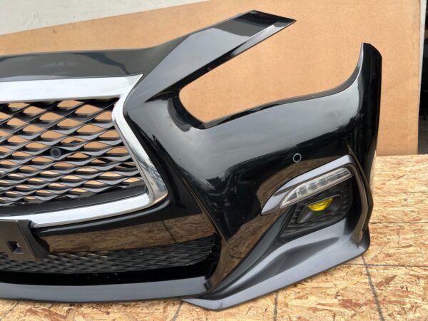 photo_2023-02-06_09-35-56 INFINITI Q50 2018-2022 OEM FRONT BUMPER WITH GRILLS ASSEMBLY (SPORT/ BLACK)