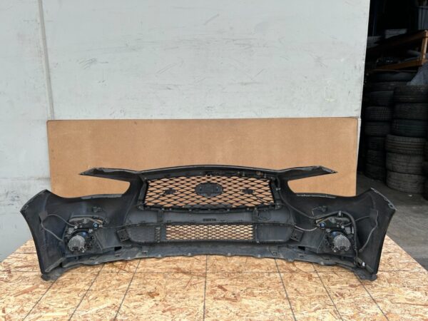 photo_2023-02-06_09-36-07 INFINITI Q50 2018-2022 OEM FRONT BUMPER WITH GRILLS ASSEMBLY (SPORT/ BLACK)