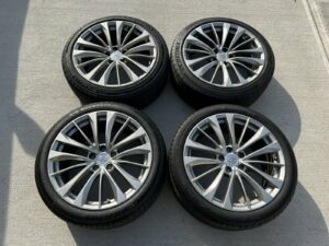 2015+ INFINITI Q50/Q60 19" FACTORY OEM STAGGERED WHEELS RIMS SET TIRES OEM