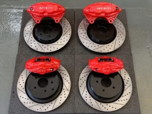Genuine akebono 4/2 For infinity G35 , G37 , Q50 , Q60