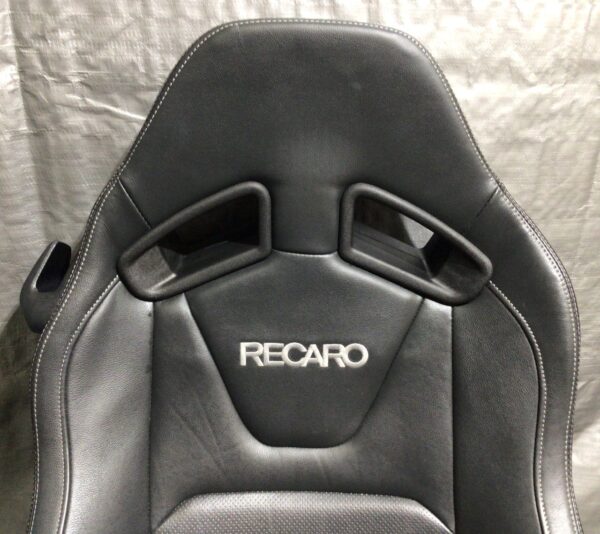 photo_2023-02-08_19-15-33 2018-2020 Ford Mustang GT S550 Black Leather Recaro Front Seats / FM005