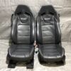 photo_2023-02-08_19-15-37 2018-2020 Ford Mustang GT S550 Black Leather Recaro Front Seats / FM005