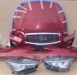 INFINITI Q50 BUMPER LIGHTS FENDERS & HOOD