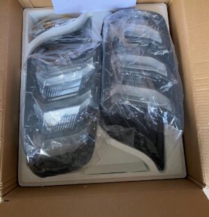 Vland 2015-2022 Ford Mustang Multi Mode Clear LED Euro Tail Lights