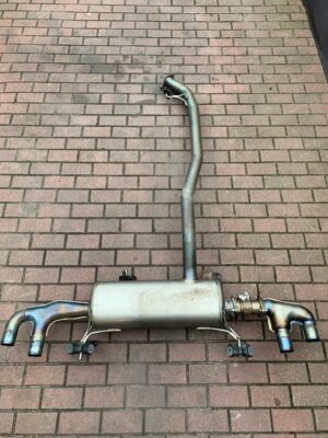 Exhaust titanium fujitsubo nissan gt-r r35
