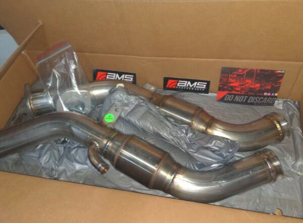 photo_2023-03-13_22-13-42 2016-2021 Infiniti Q50/Q60 3.0TT Red Alpha Downpipe by AMS Performance