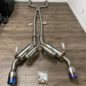 ARK Grip Catback Exhaust AWD and RWD compatible (3.0T) With burnt out tips