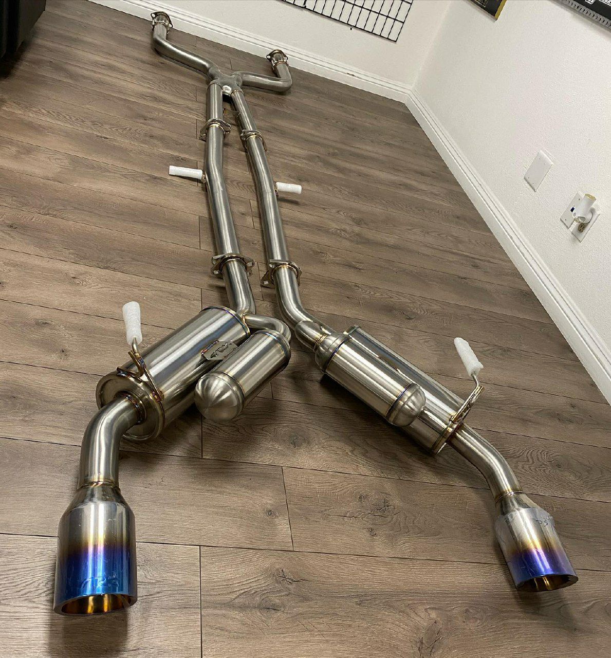 ARK Grip Catback Exhaust AWD and RWD compatible (3.0T) With burnt out tips