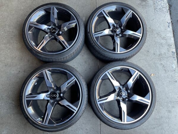 photo_2023-04-15_08-04-24 2018- 2022 Infiniti Q60 Factory 20 Wheels Tires Rims 96228 Oem T98W1-5Ch0