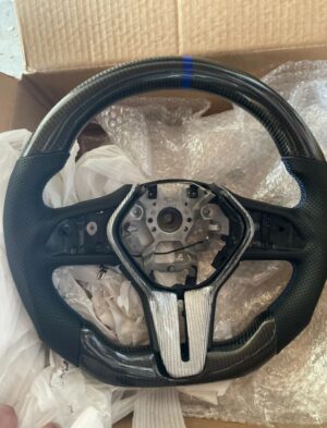 Carbon fiber steering wheel for q50/q60 style,carbon fenders and carbon hood