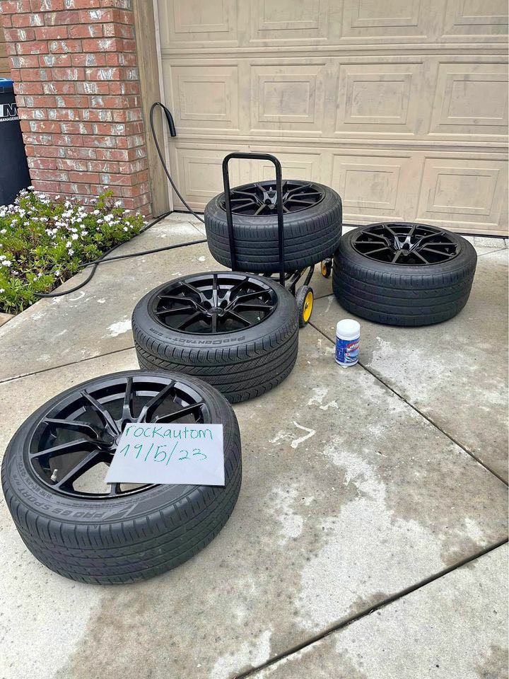 Mustang Gt350 Style Wheels And Tires