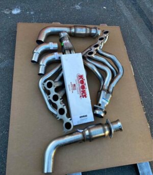 KOOKS 2015-2023 Mustang GT 1-7/8” Headers with 3” SS Catted Connection Pipes