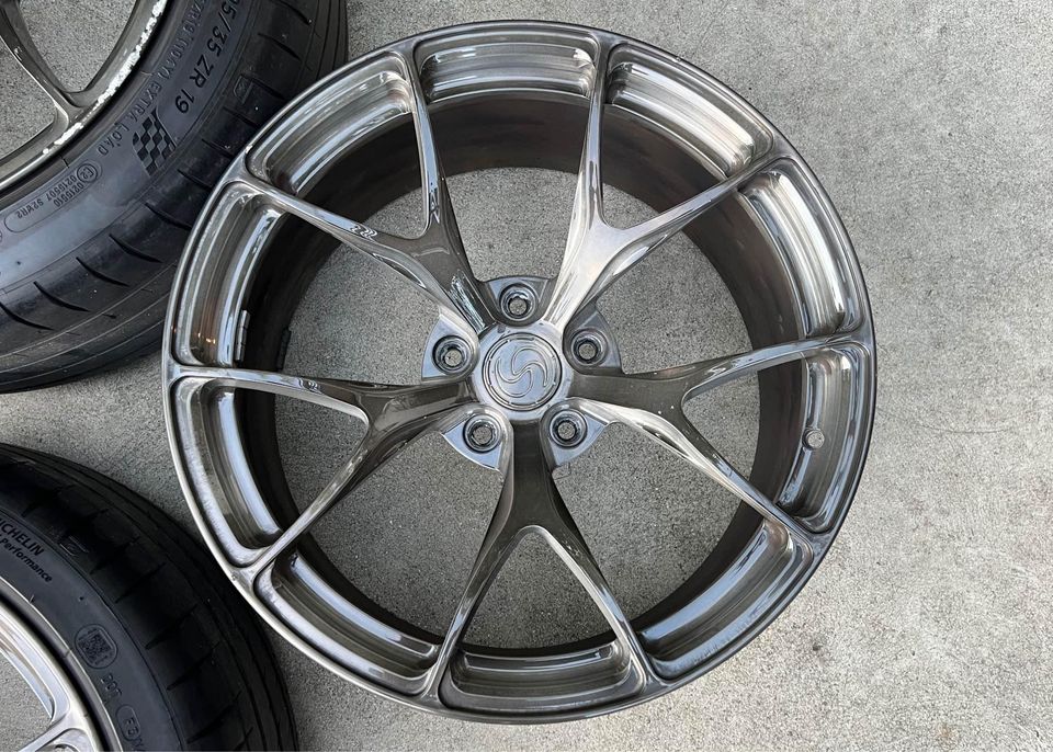 Extra Wheel (Set of 5) Signature SV104 Forged Wheels 5x120 | 19”/PS4S/TPMS