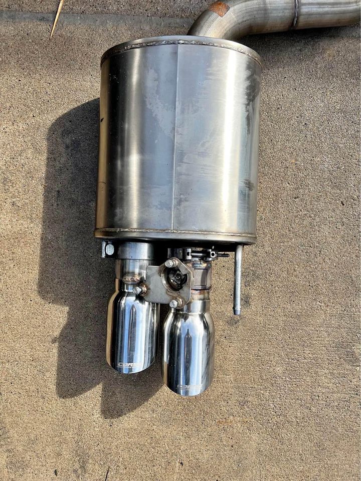 Corsa Cat-Back Exhaust System 3" Active Sport To Xtreme With 4" Polished Quad Tips Mustang With Active Exhaust Fastback GT 2018-2023
