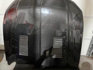 2018-2020 Ford Mustang Carbon Fiber style GT500 Hood 1 Piece