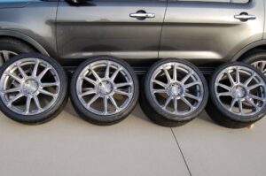 MUSTANG NICHE WHEELS WITH NITTO TIRES