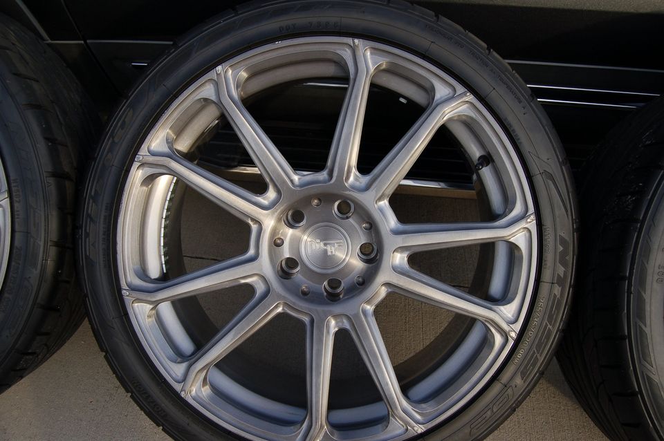MUSTANG NICHE WHEELS WITH NITTO TIRES
