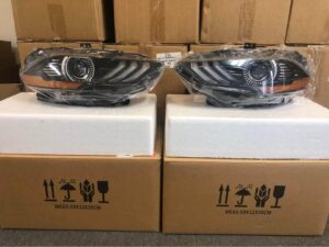 Ford Mustang 2018-2021 Headlight Assembly,Driver + Passenger Side Full LED