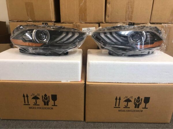 photo_2024-03-02_14-17-39 Ford Mustang 2018-2021 Headlight Assembly,Driver + Passenger Side Full LED