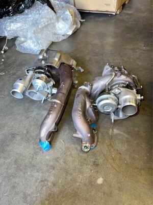 Set of HKS Nissan GTR R35 Nismo Turbos