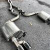 Corsa 3.0" Cat-Back Exhaust: HH-Pipe with 4.0" Black Quad Tips - Xtreme (2018-2023 Mustang GT No Valves)