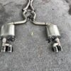 Corsa 3.0" Cat-Back Exhaust: HH-Pipe with 4.0" Black Quad Tips - Xtreme (2018-2023 Mustang GT No Valves)