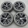 19” Infiniti Q50 Q60 Factory Wheels And Tires New Gloss Black Sensors