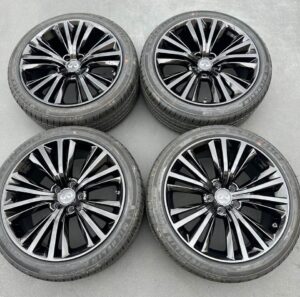19” Infiniti Q50 Q60 Factory Wheels And Tires New Gloss Black Sensors