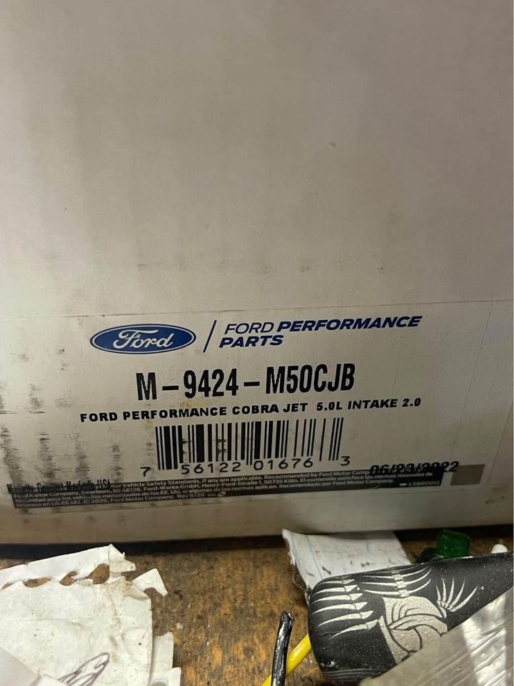 Mustang Cobra Jet intake manifold Full Upgrade Setup